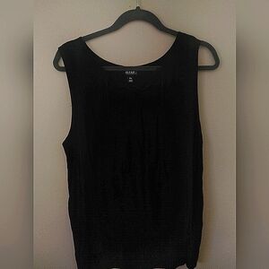 Black tank top